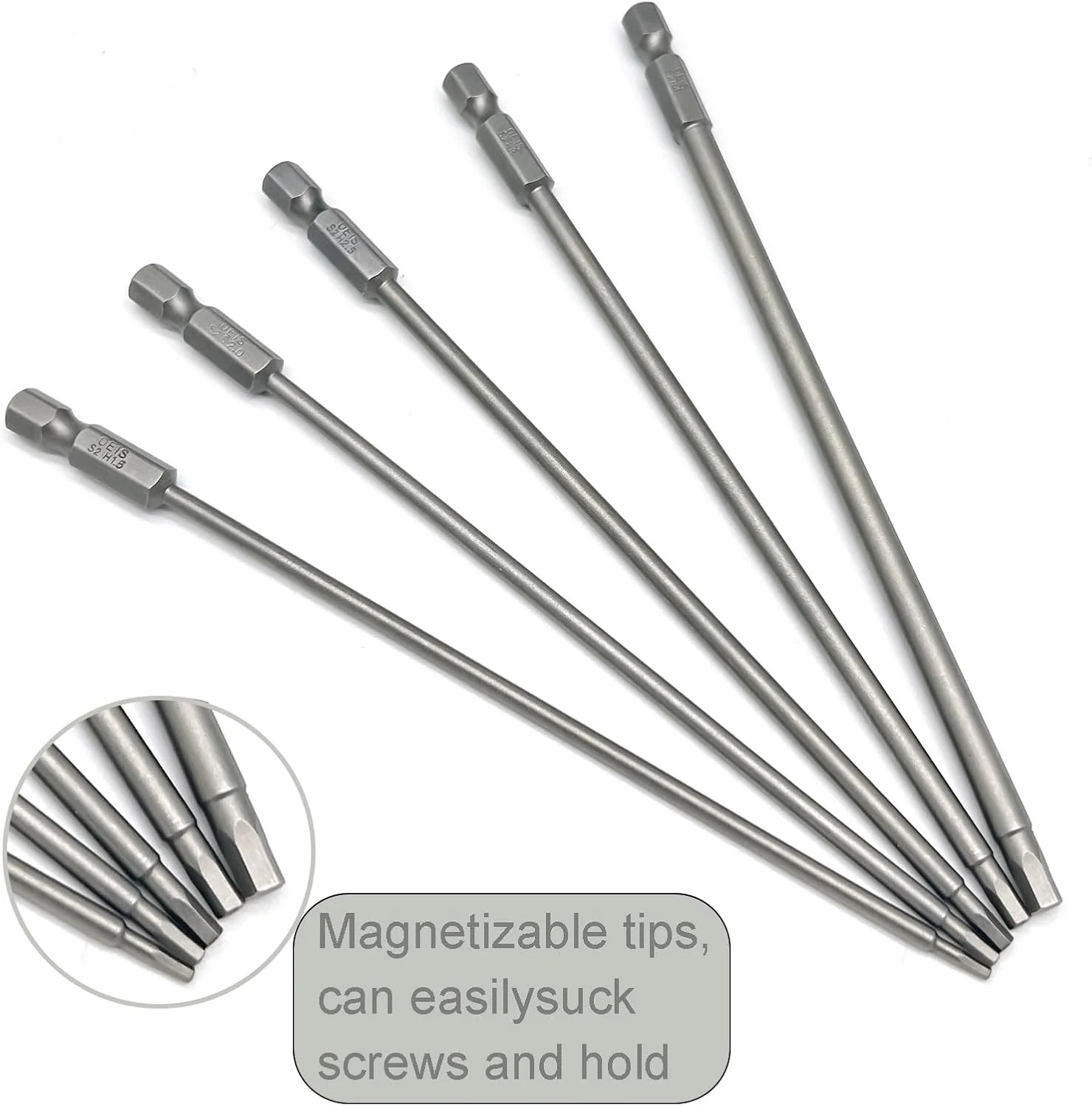 Hex Driver Bits for RC Cars RC Tool Set 1.5mm 2.0mm 2.5mm 3.0mm 4mm Harden Steel
