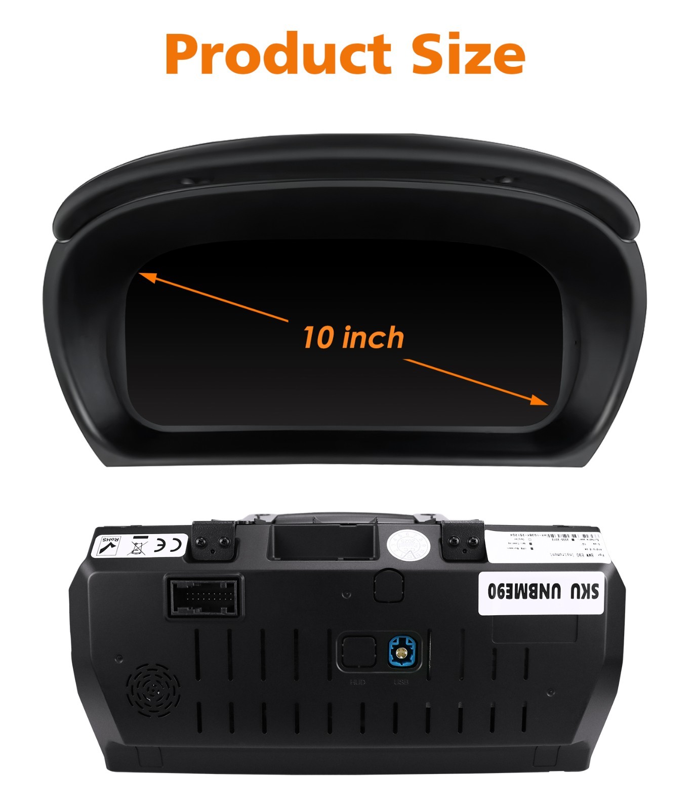 For BMW 3 Series E90/E91/E92/E93 2005-2012 Car LCD Digital Dashboard Instrument