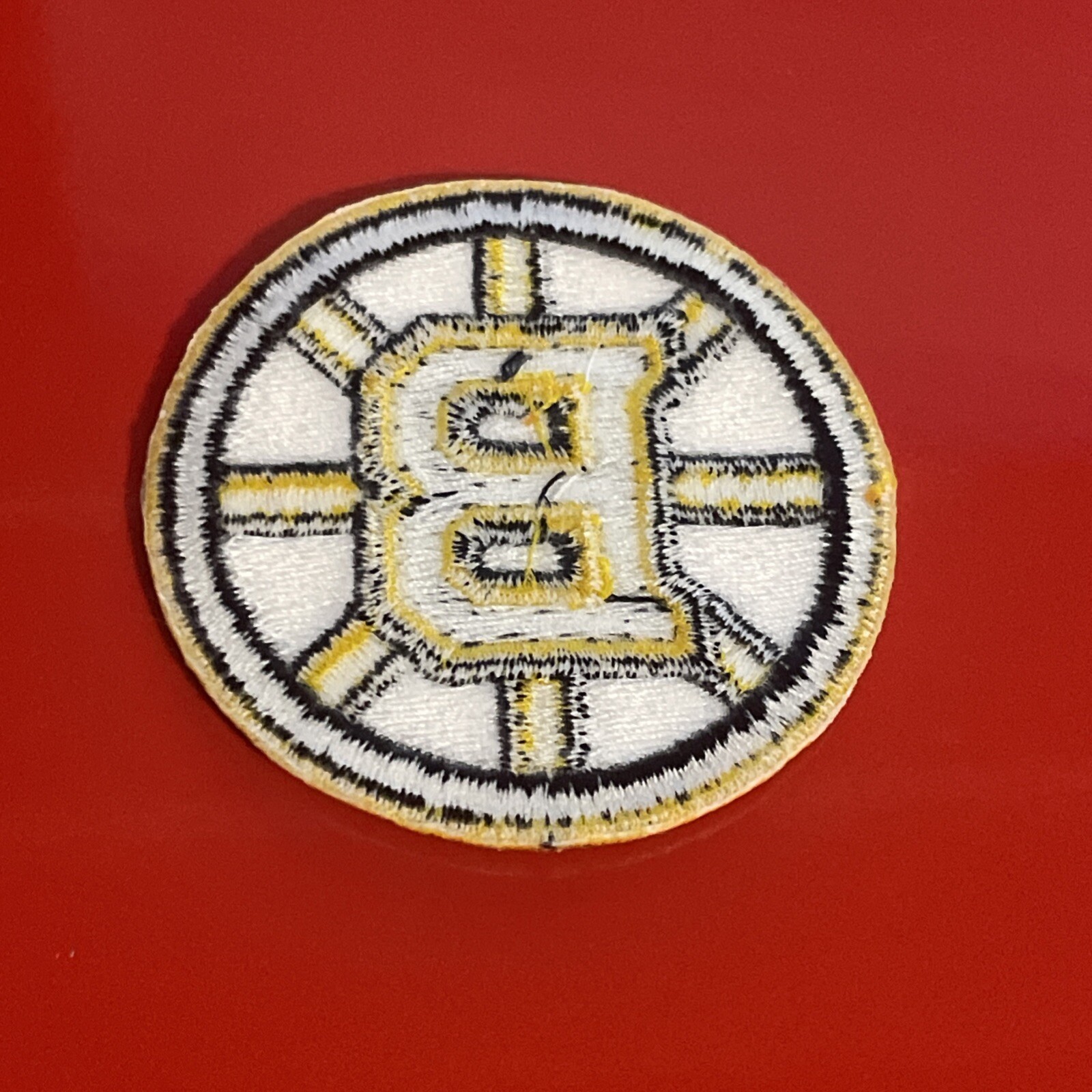 Boston Bruins “B” Logo Patch Embroidered 2” Iron On NHL