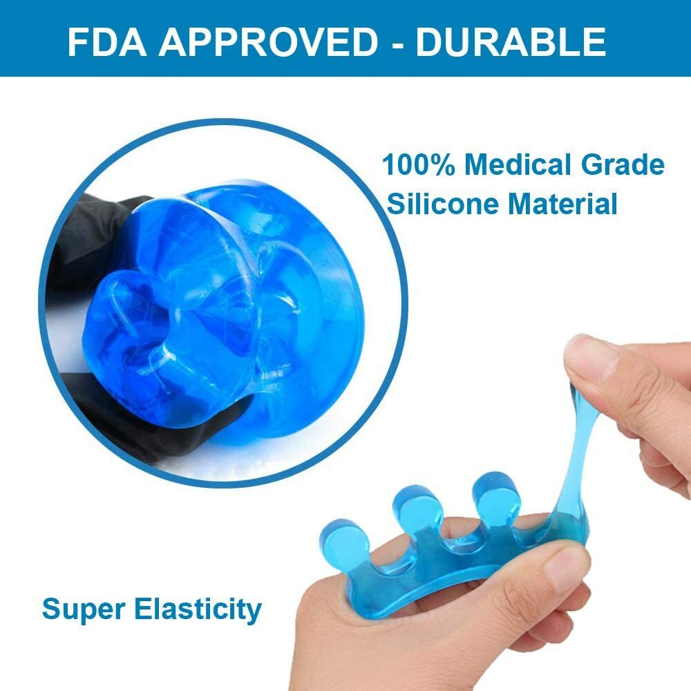 Premium Gel Toe Separators-Spacers & Straighteners-Bunion Correctors-5 Pc Set