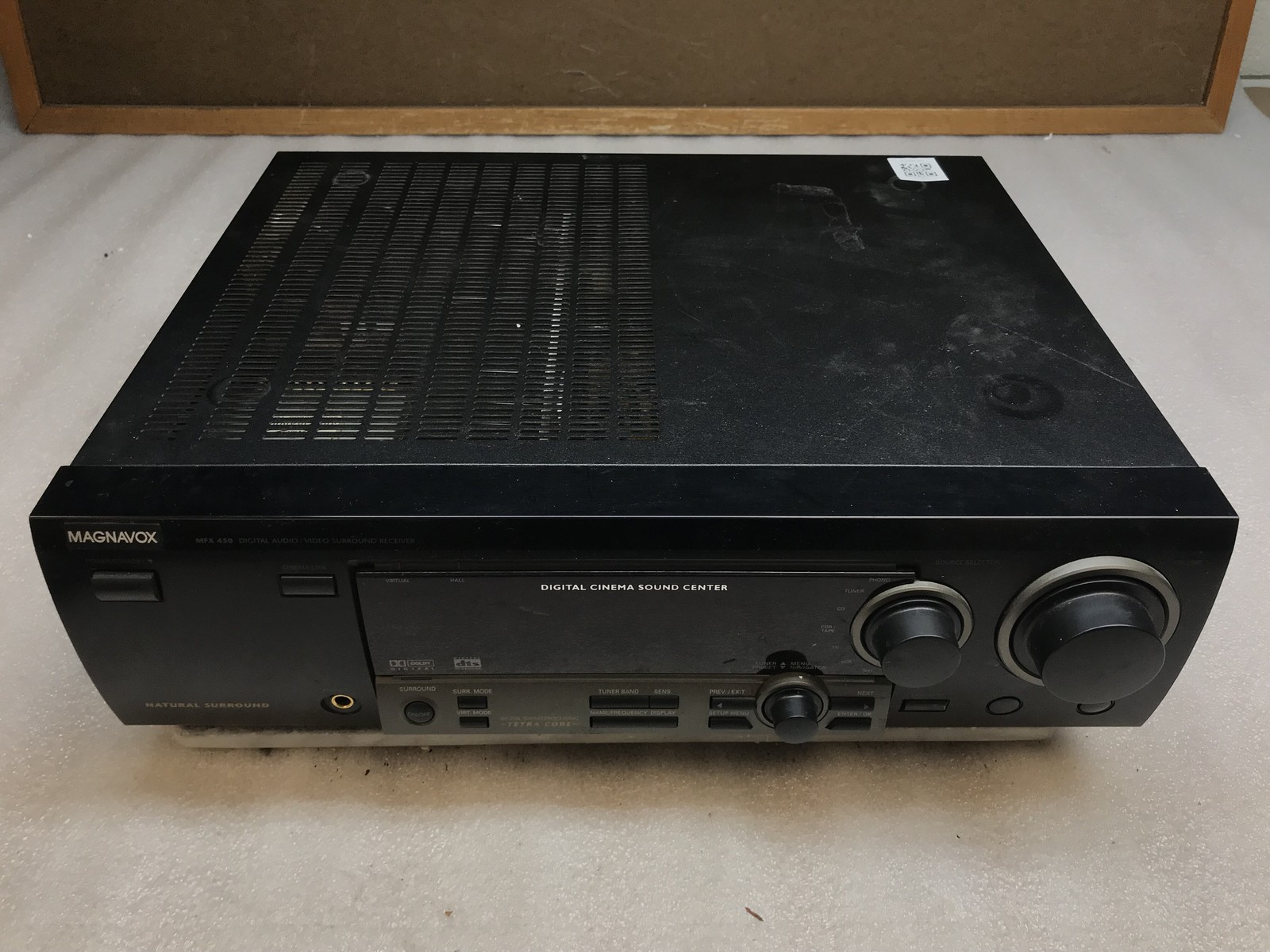 Magnavox Home Theatre Setup MFX 450/17 5.1 Chnl Rec MSC990C/F/S SpkrsMSW990 Sub