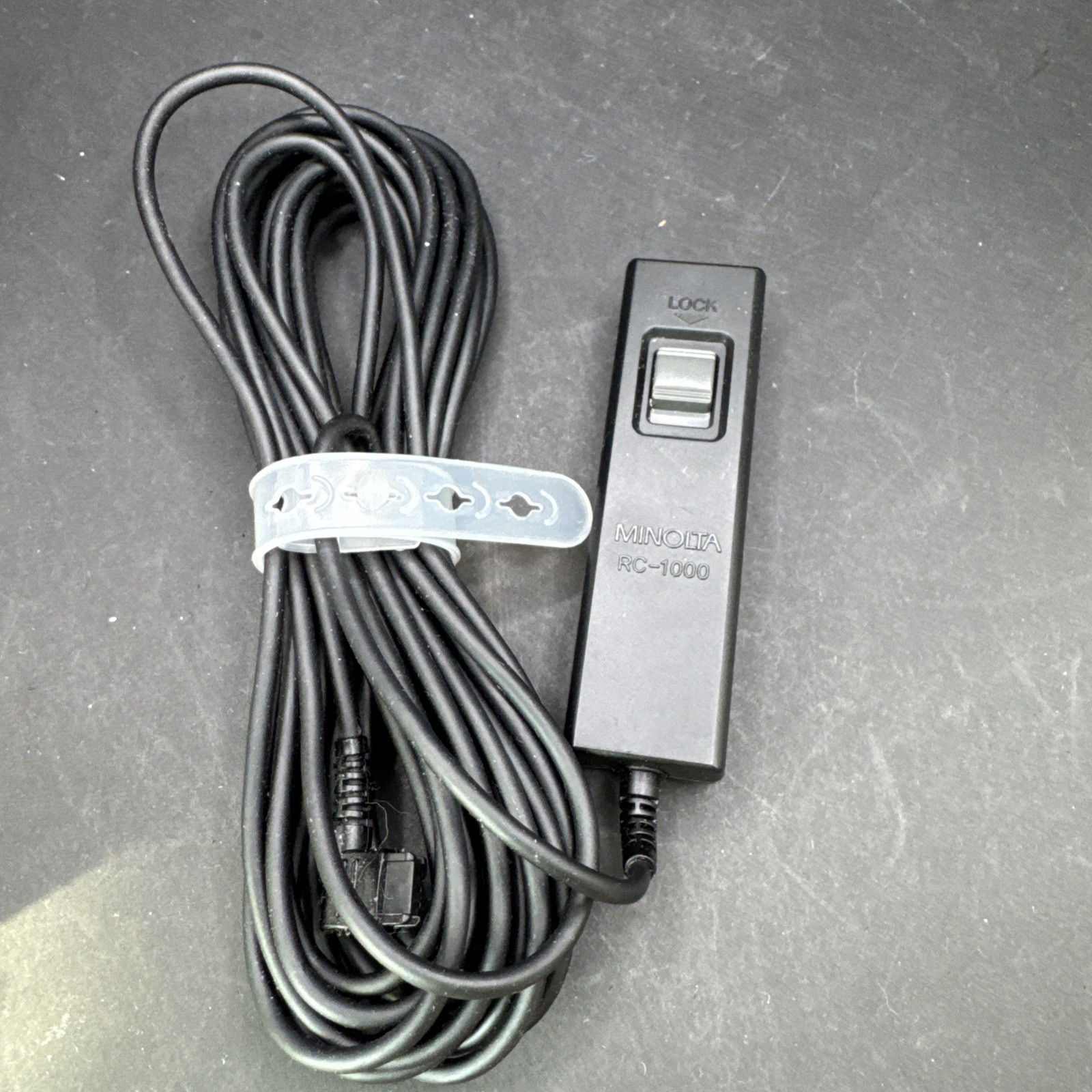Minolta Maxxum RC-1000 Remote Shutter Release Control Cord 16 ft Long TESTED