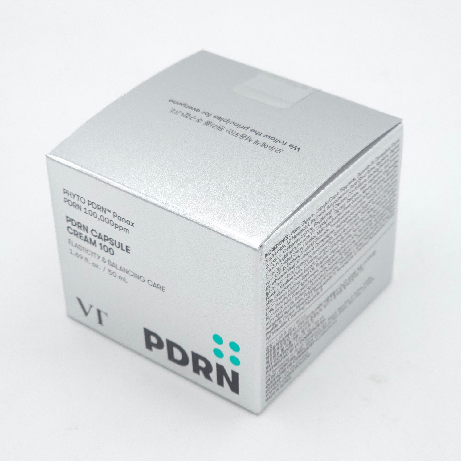 VT PDRN Capsule Cream 100 50ml Moisture Elasticity K-Beauty