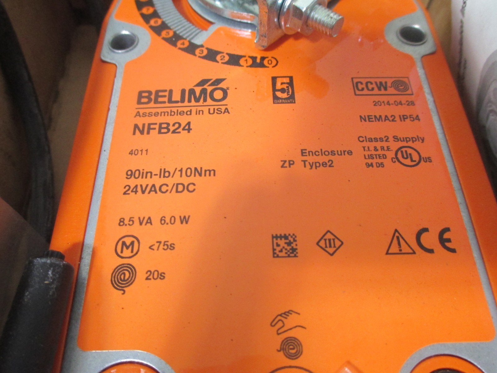 Belimo NFB24 Actuator NEW!