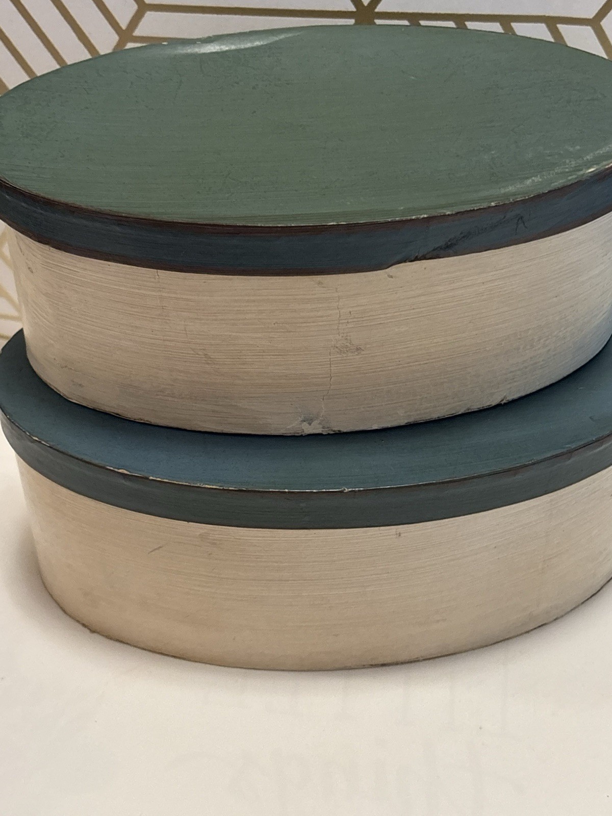 Set Of Two Nesting Boxes Fish & Table