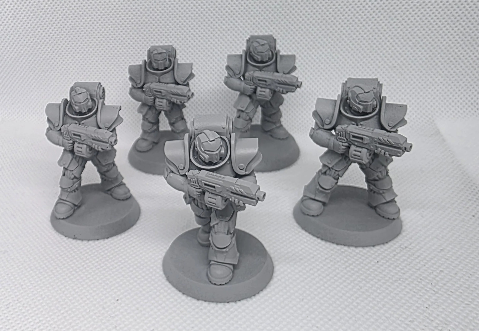 Socratis Riflemen 5 Pre-Assembled Station Forge Legion Infantry Sci-Fi Grimdark