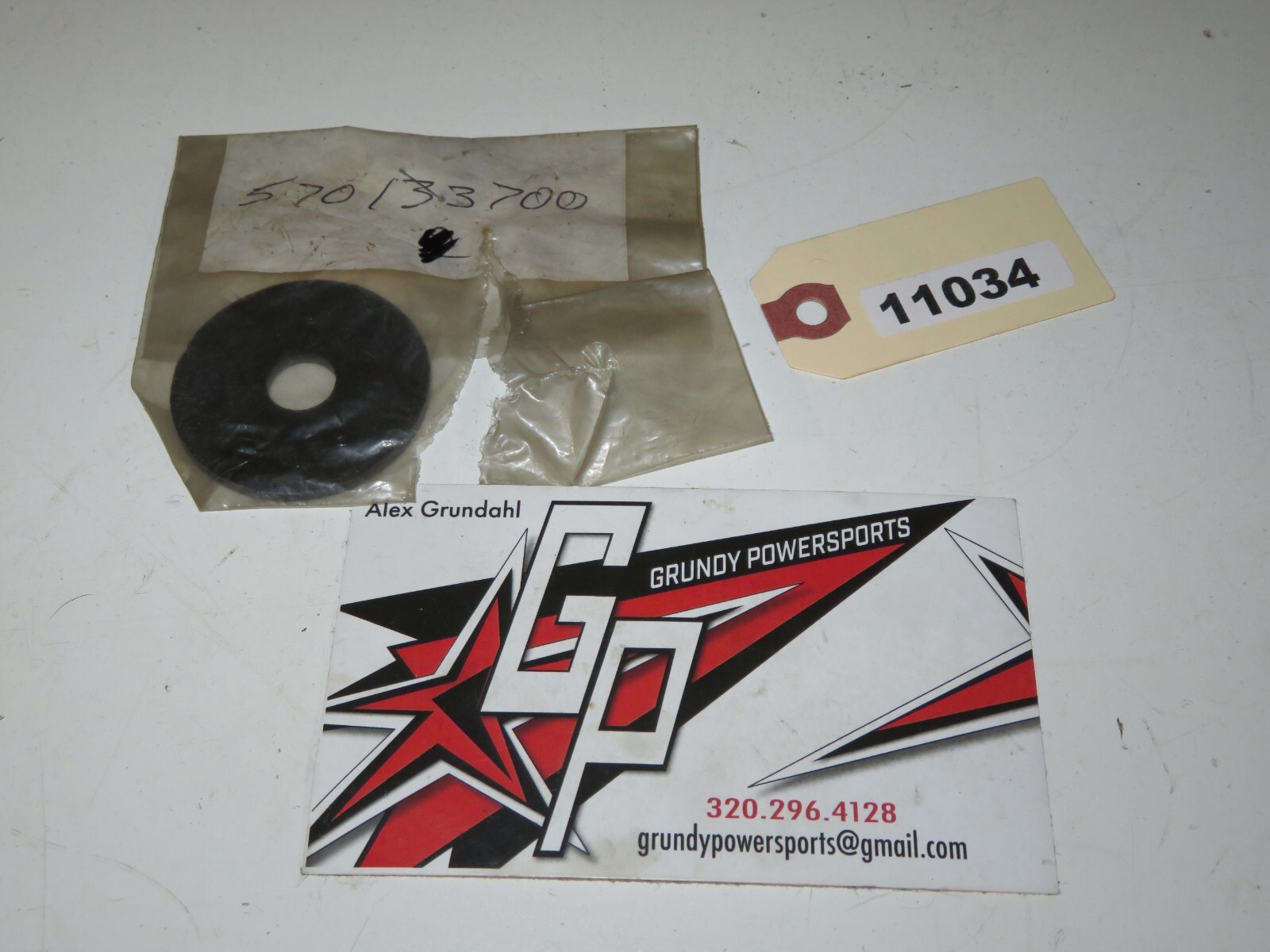 Ski-Doo - New OEM Rubber Gasket Qty 1 - 570133700