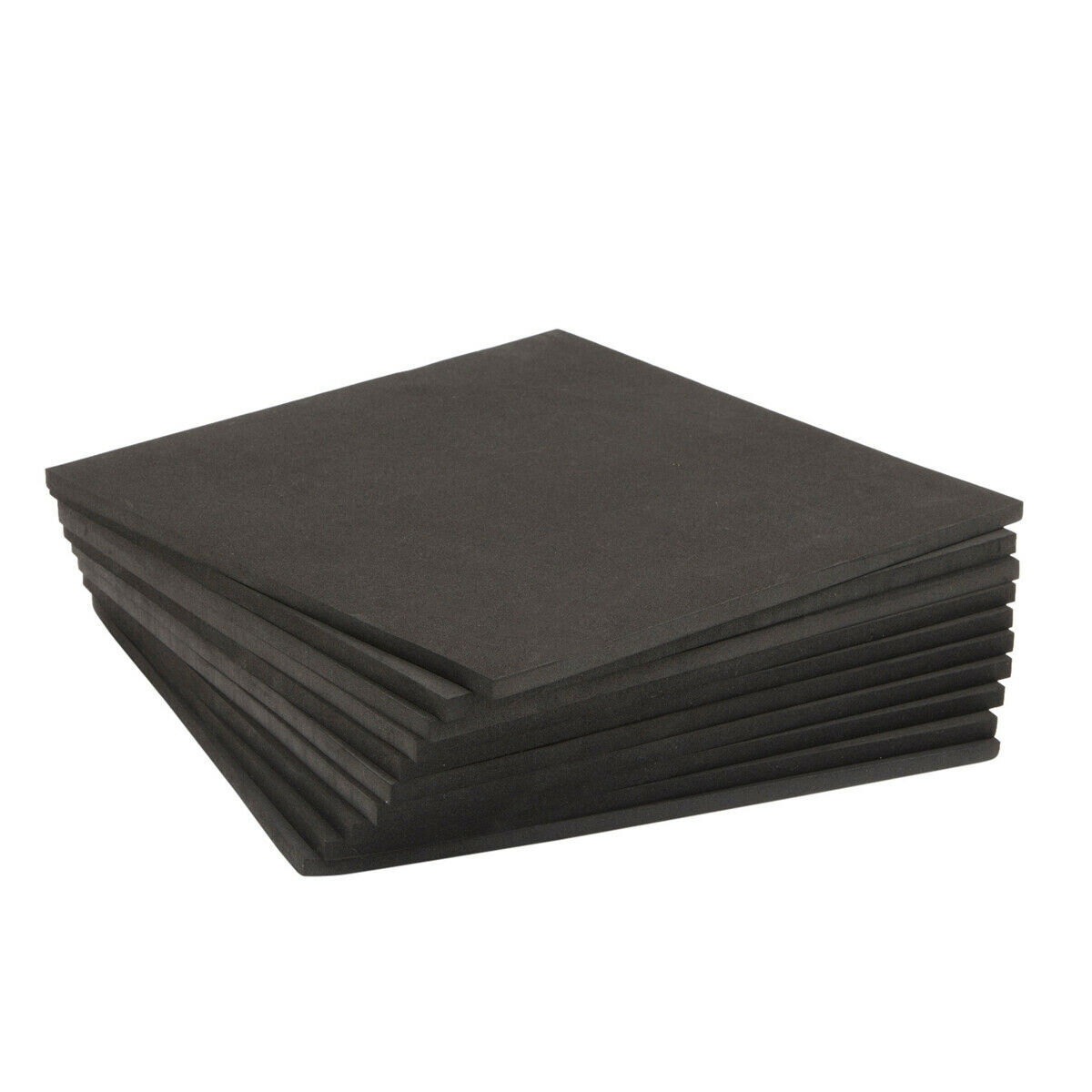4 Sheets Adhesive Neoprene Rubber Sheet Sponge Foam Pad for Craft 2cm