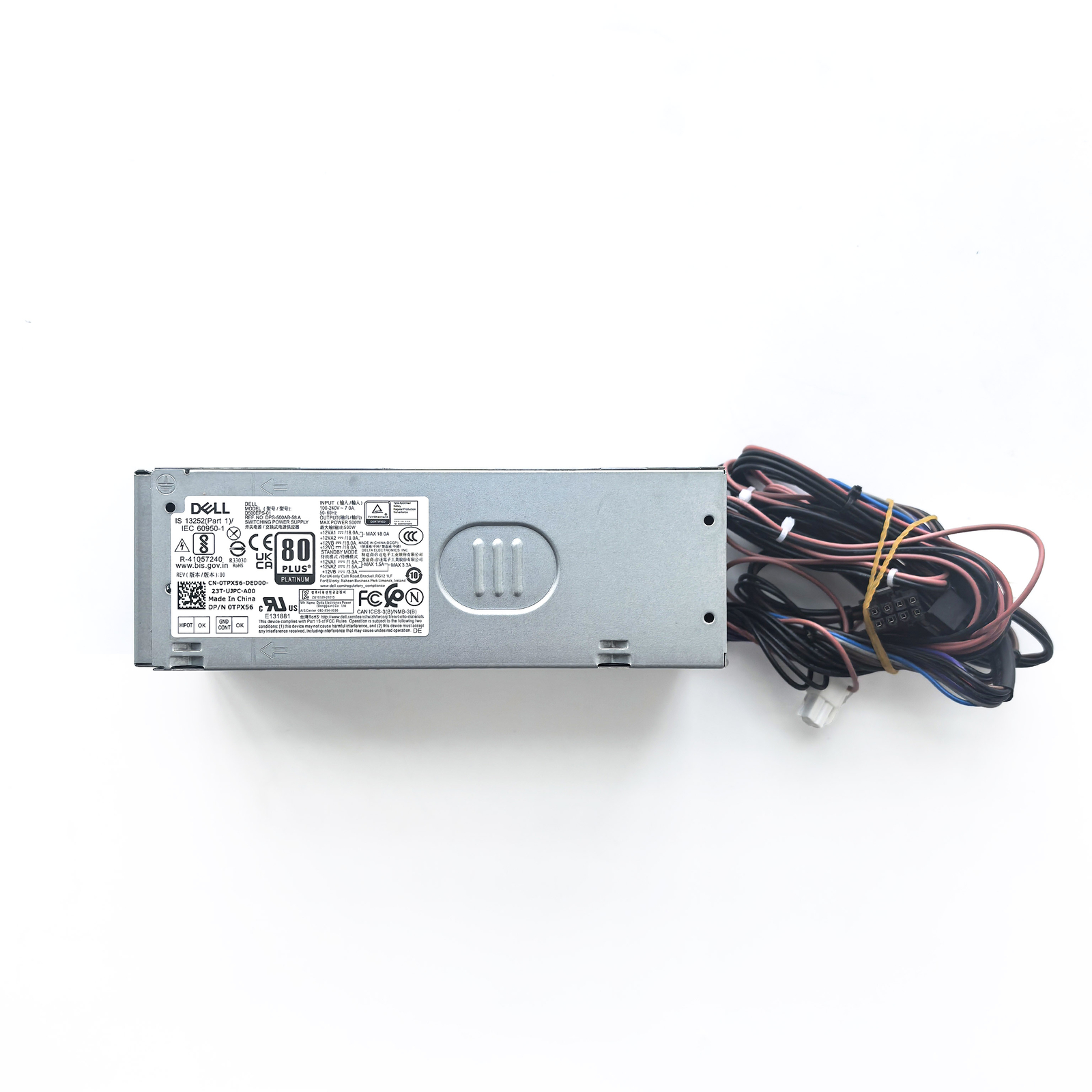 0TPX56 TPX56 Power Supply 500W For Dell Vostro Inspiron XPS 8950 3030 3910 T3660