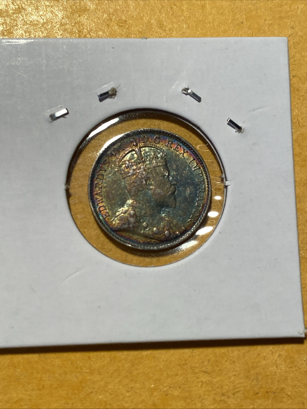 1914 Canada 5 Cents AU Nice Color