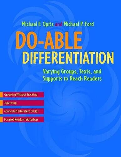 Do-able Differentiation: Varying Groups, Texts, and Supports to R - VERY GOOD