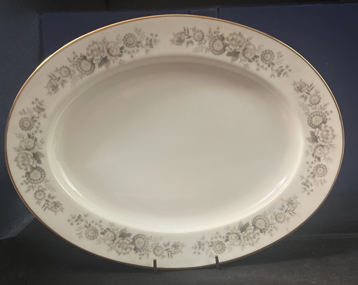 Noritake “Virginia” 11 1-2” Oval Serving Platter  EUC
