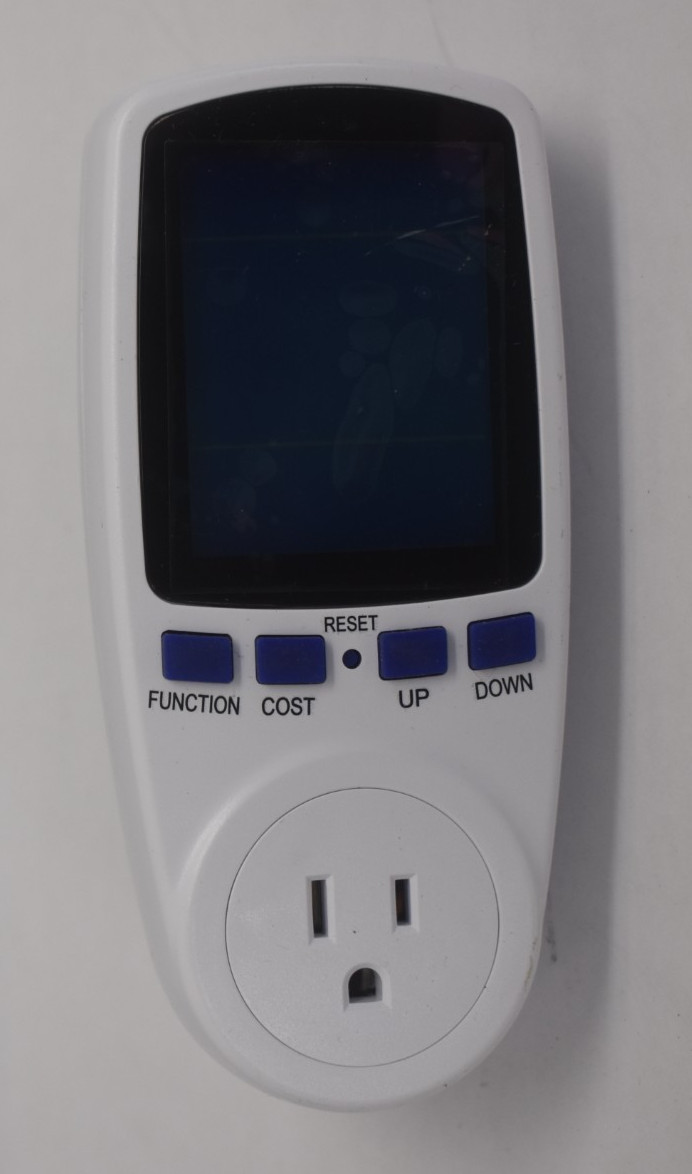 Power Meter Plug Home Electrical Usage Monitor Consumption PM01-US 3 Prong
