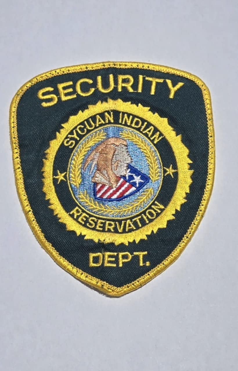 VTG SYCUAN INDIAN RESERVATION Security Police Dept Patch