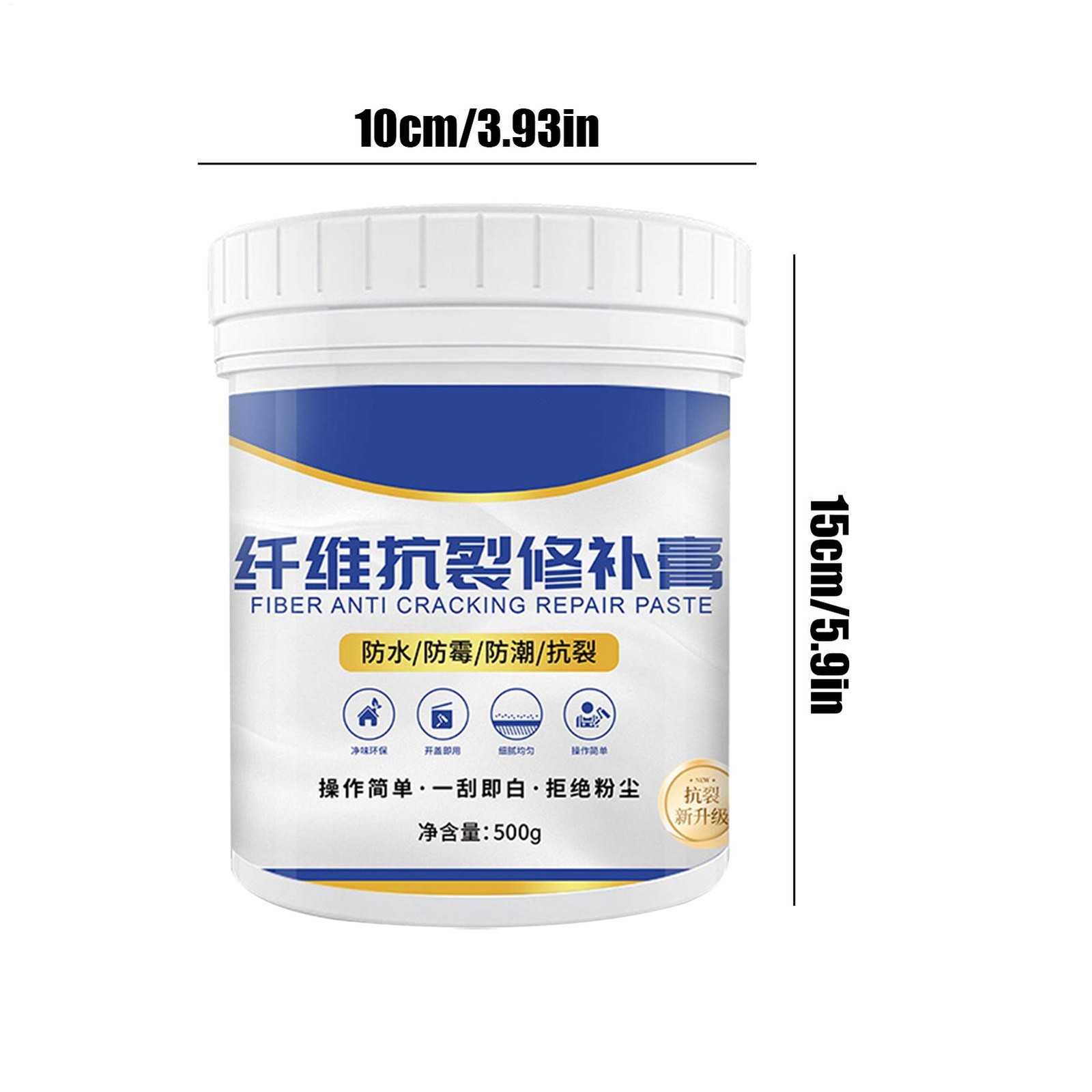 Wall Crack Surfaced Repair 500g Maintenance Paste Wall Mending Agent