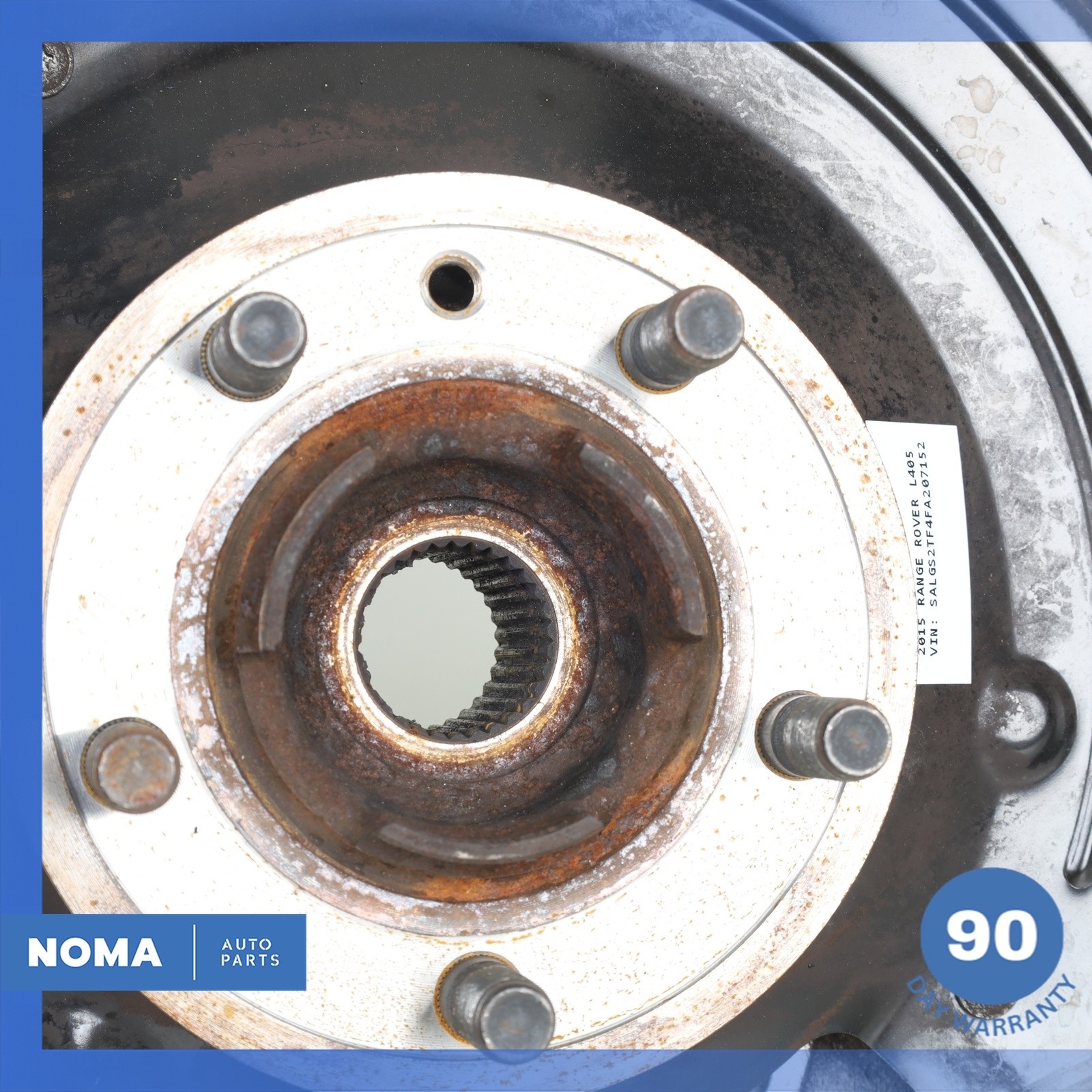 13-17 LR Range Rover L405 Rear Left Driver Side Spindle Knuckle Hub OEM
