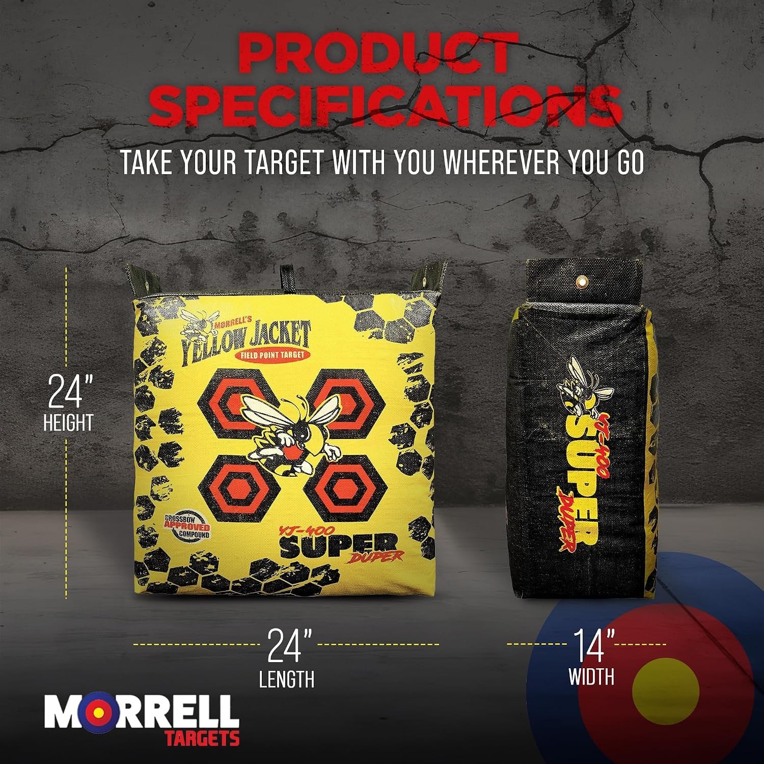 Super Duper Dual-Purpose Bow Target - High-Speed Archery & Crossbow Practice
