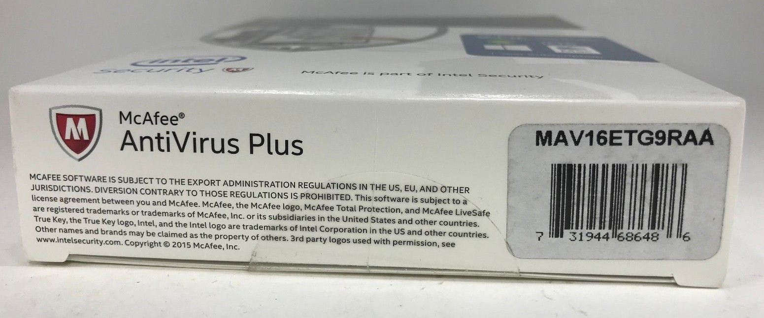 McAfee - MAV16ETG9RAA - AntiVirus Plus