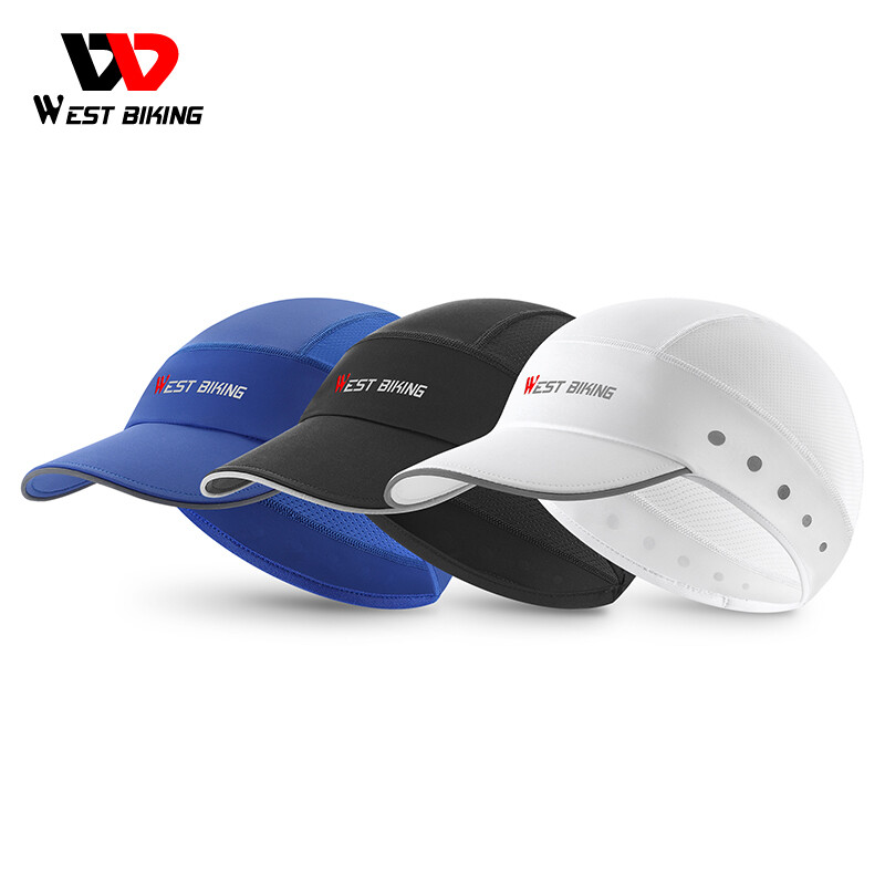 Summer Cycling Cap Bike Bicycle Helmet Liner Hat UV Sun Brim Sports Fishing Hat
