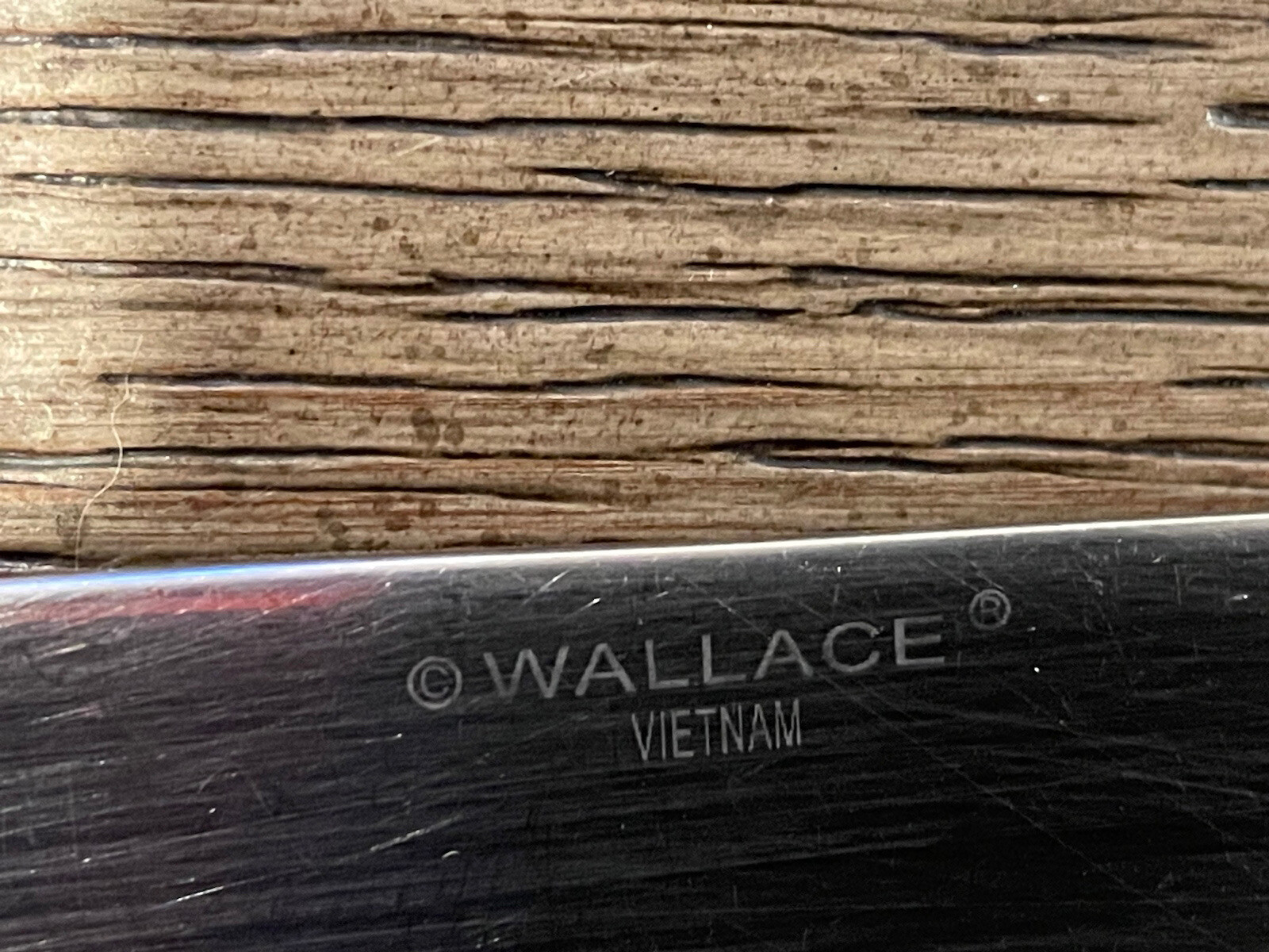 4 Wallace SERENITY Stainless Dinner Knives 9 5/8”