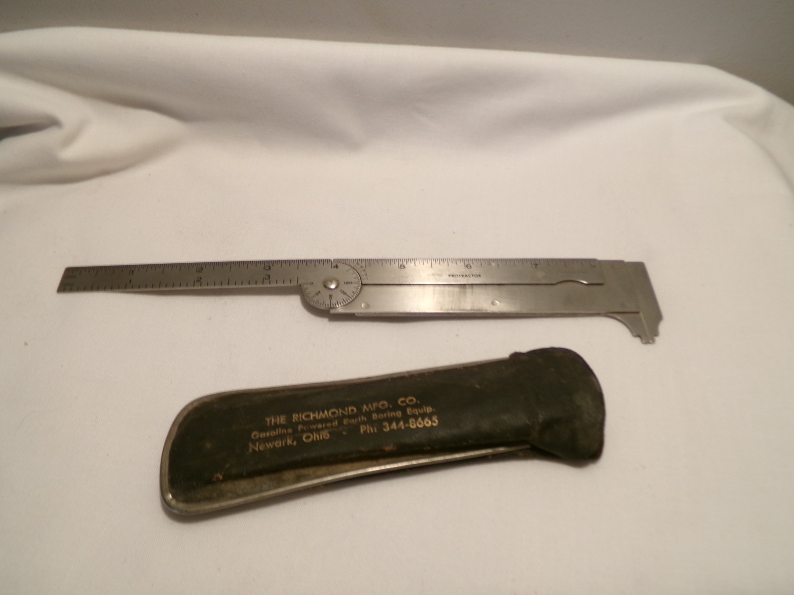 The Executive Pocket Chum Caliper/Protractor