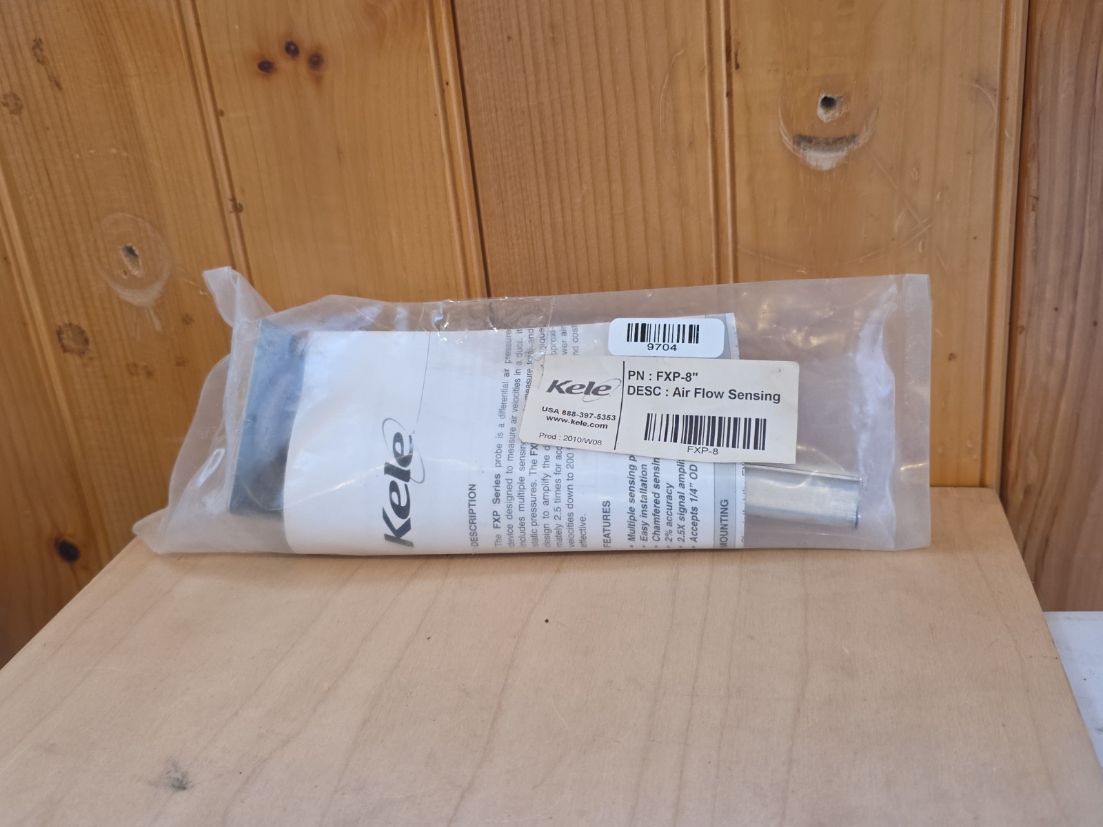 KELE FXP-8" Air Flow Sensing, *WE*SHIP*TODAY*