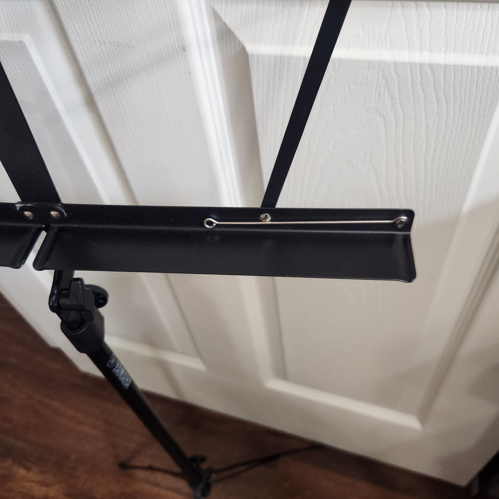 Yamaha Foldable Sheet Music Stand w/ Case – Black, Adjustable, Portable Compact
