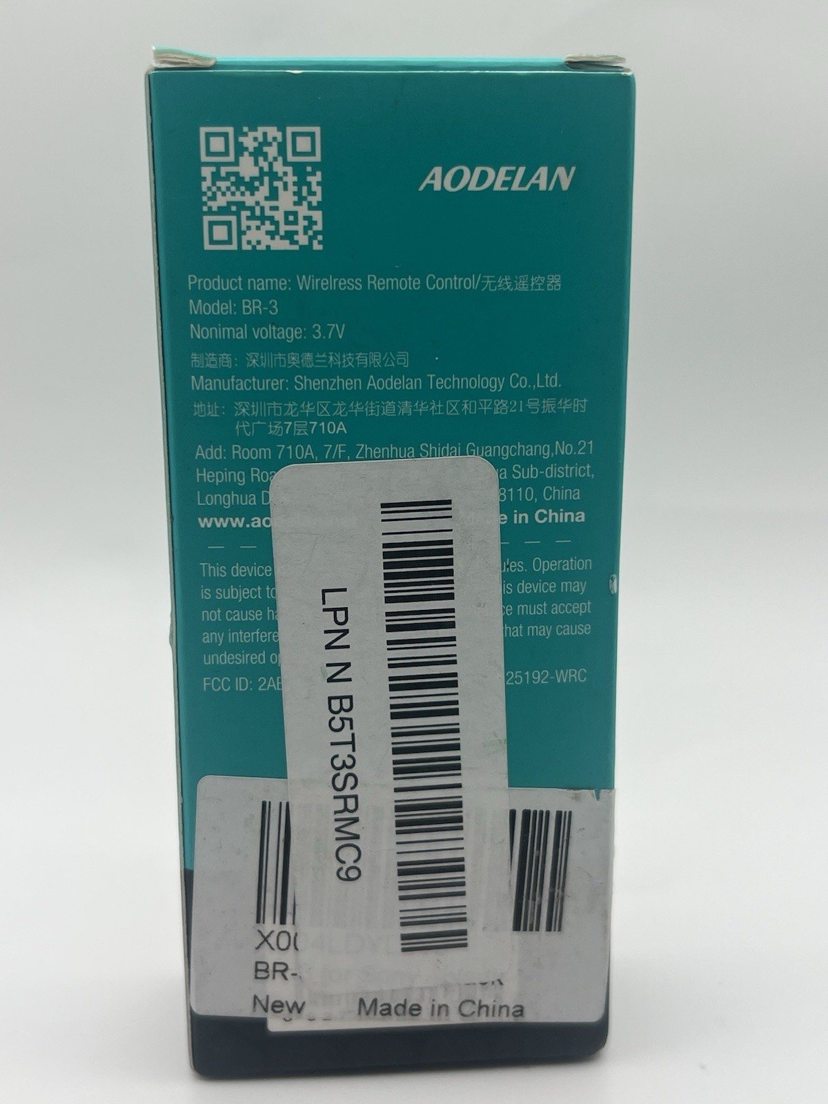 Aodelan BR-3 Wireless Remote Control For Sony Cameras