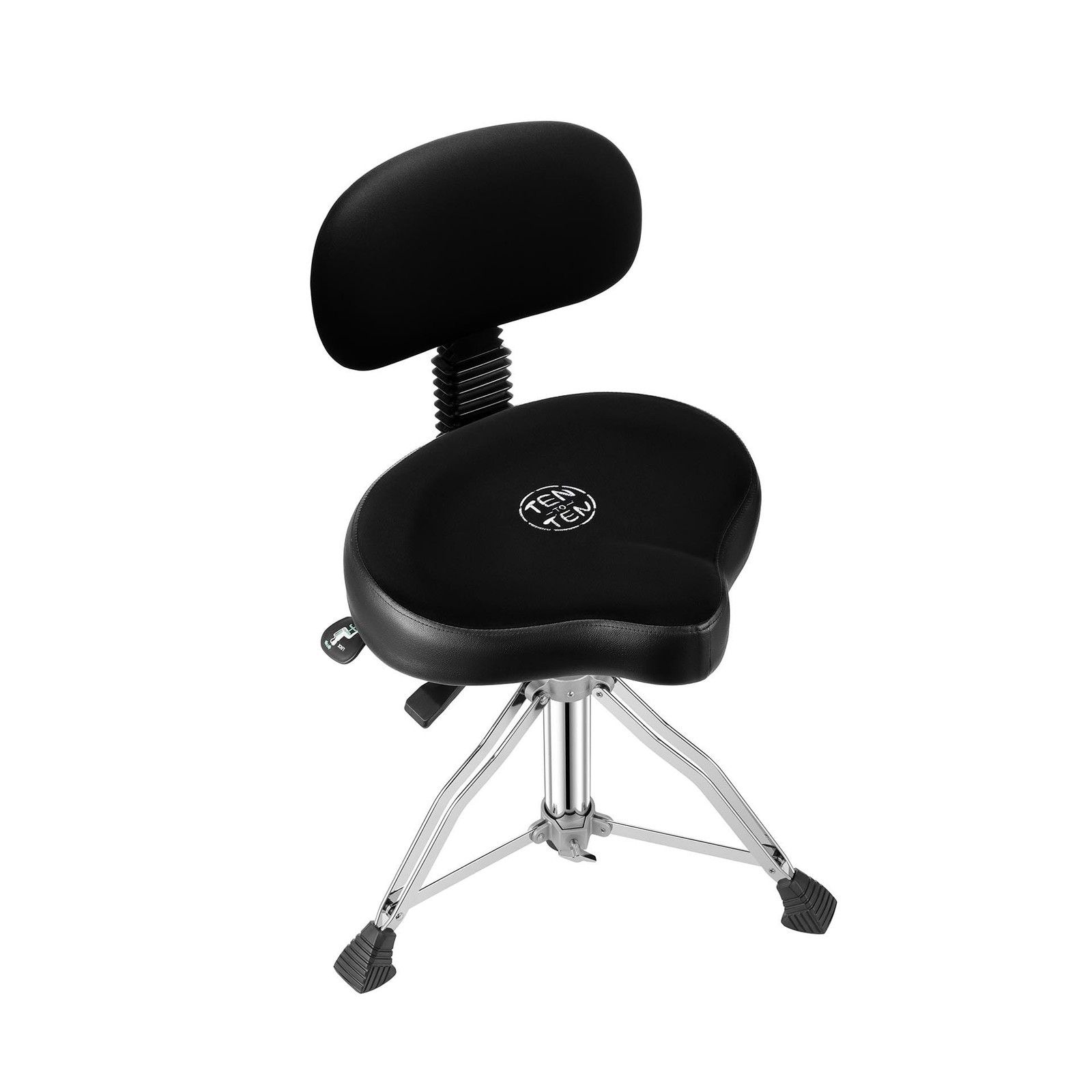 TENTOTEN Drum Throne with Backrest, Drum Stool for Adults|Hydraulic Drum Thro...