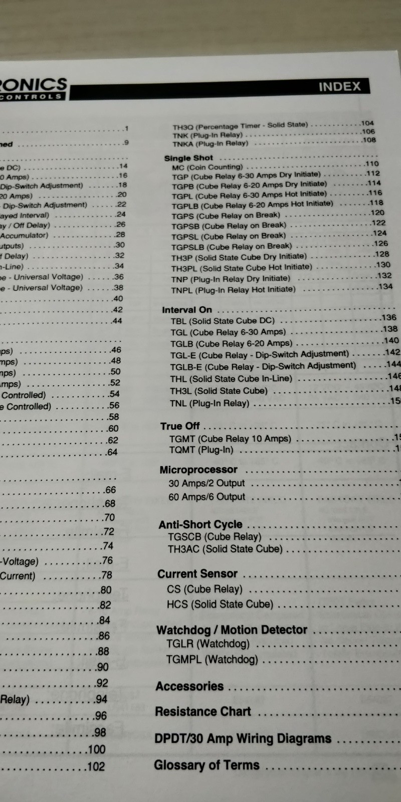 AIROTRONICS TIMERS CONTROLS catalog C5