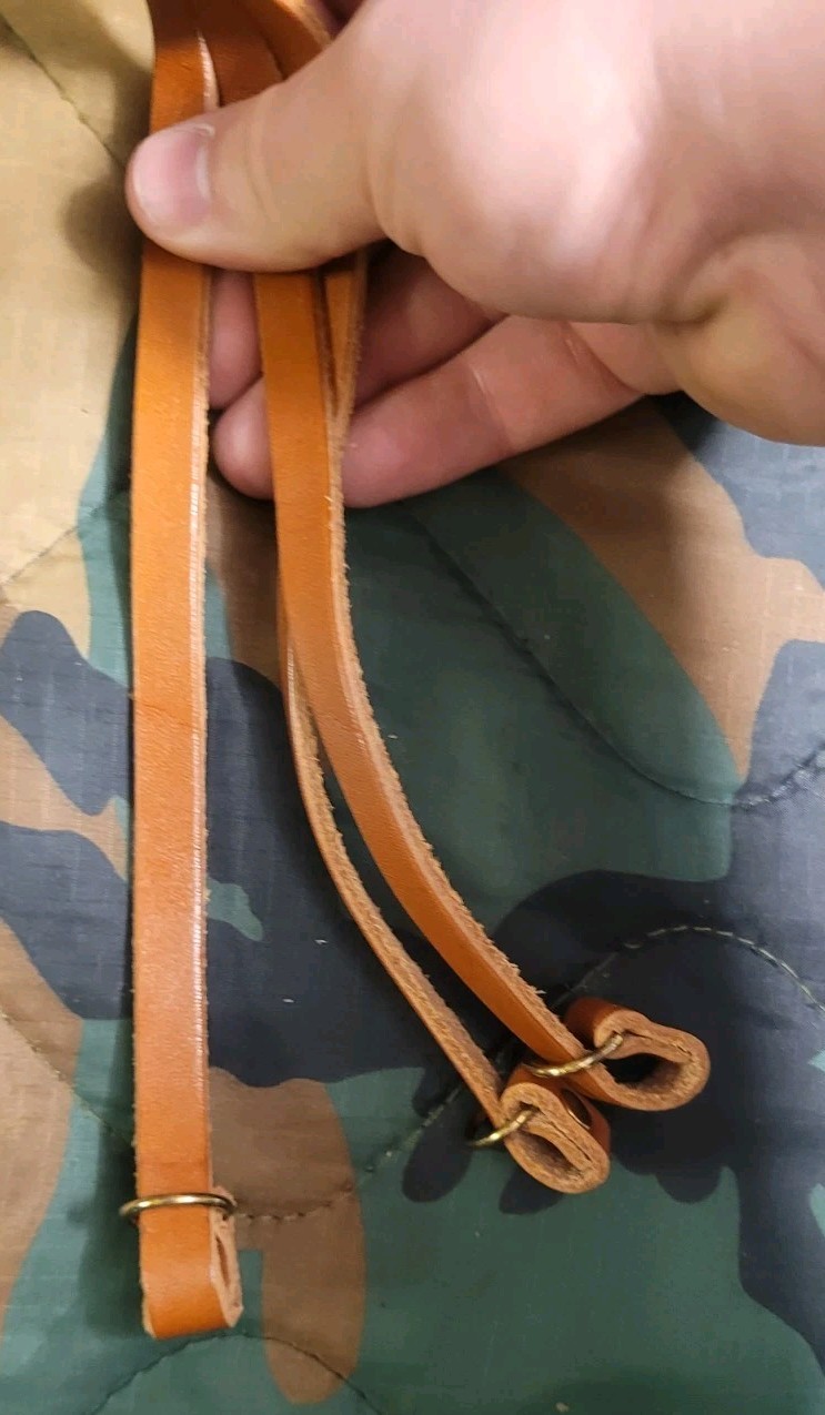 Leather Game Carrier Brown Heavy Leather