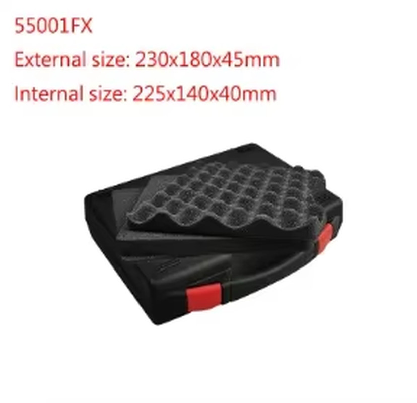 Multifunctional Hardware Toolbox Portable Plastic Instrument Case Notebook Prote