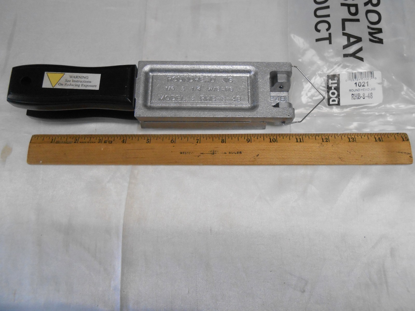 Do-It Round Head Jig Mold Model RHB-8-48 1/4 & 1/8 With Barb