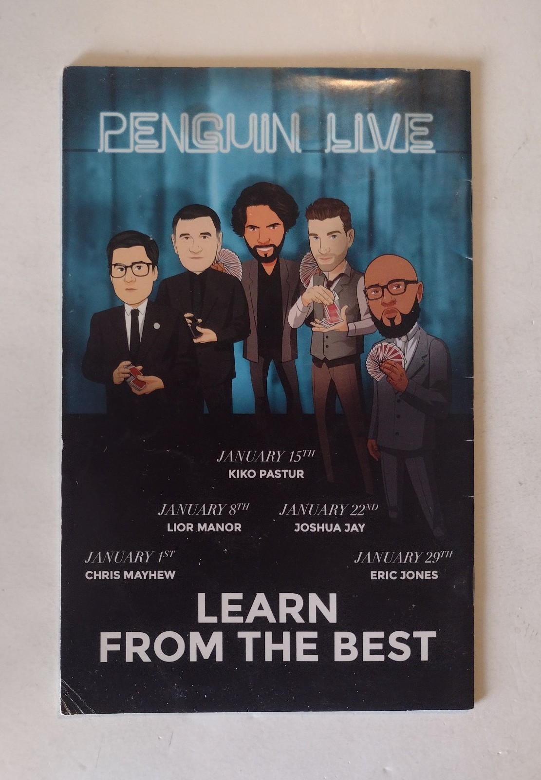 Penguin Magic Monthly January 2017 Dr. Michael Rubinstein, Manfred Kahn, John Ca