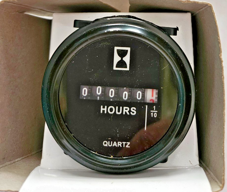 CE SH-1 Hour Meter (black)