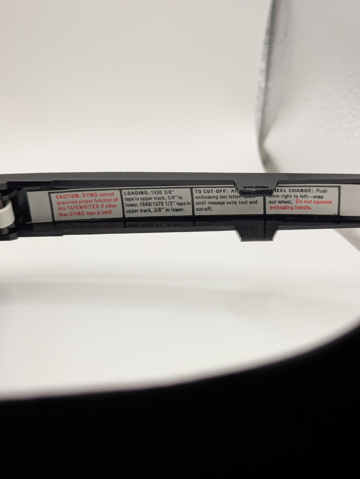 DYMO Office Mate II Embossing Label Maker 1540