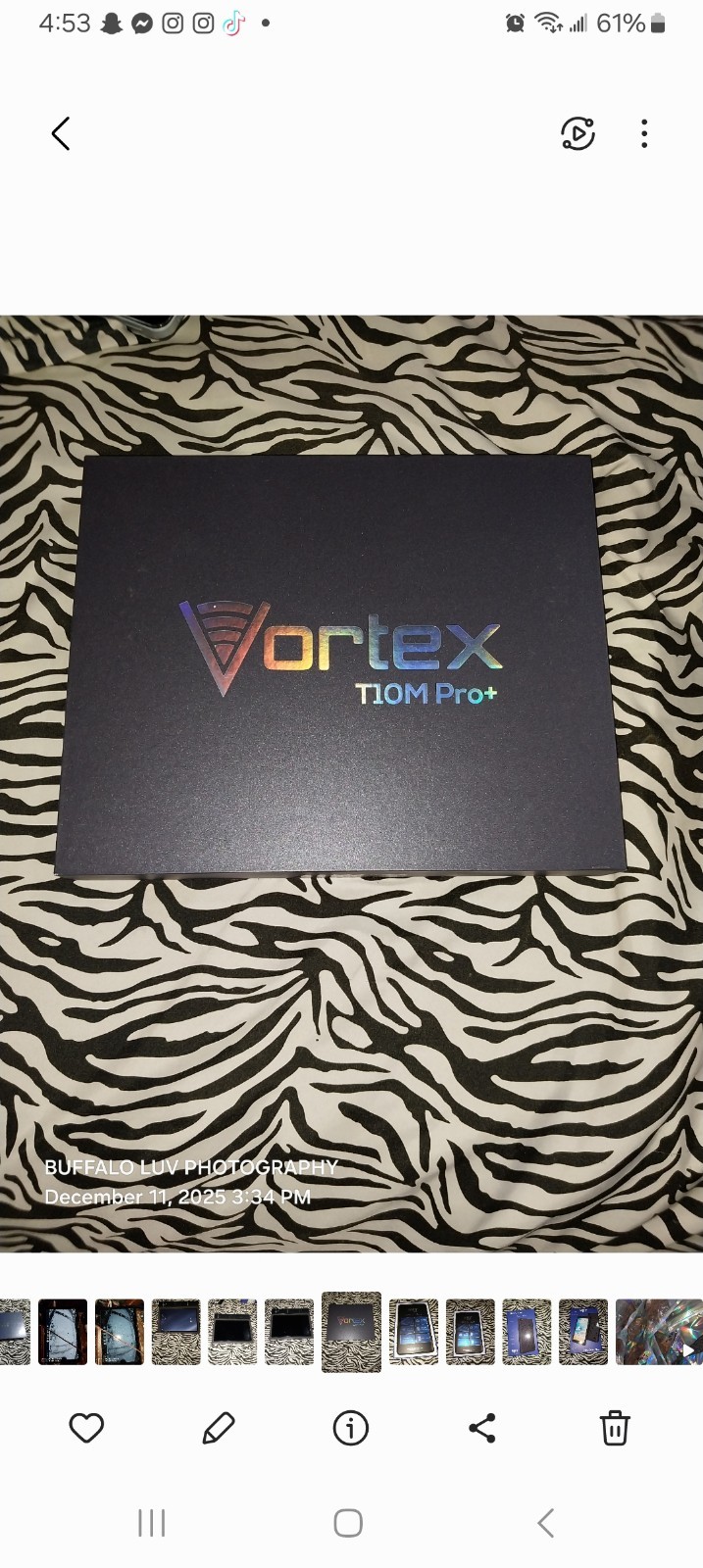 X 10 VORTEX T10M Pro Black 4G LTE 10.1in 64GB/4GB Ram