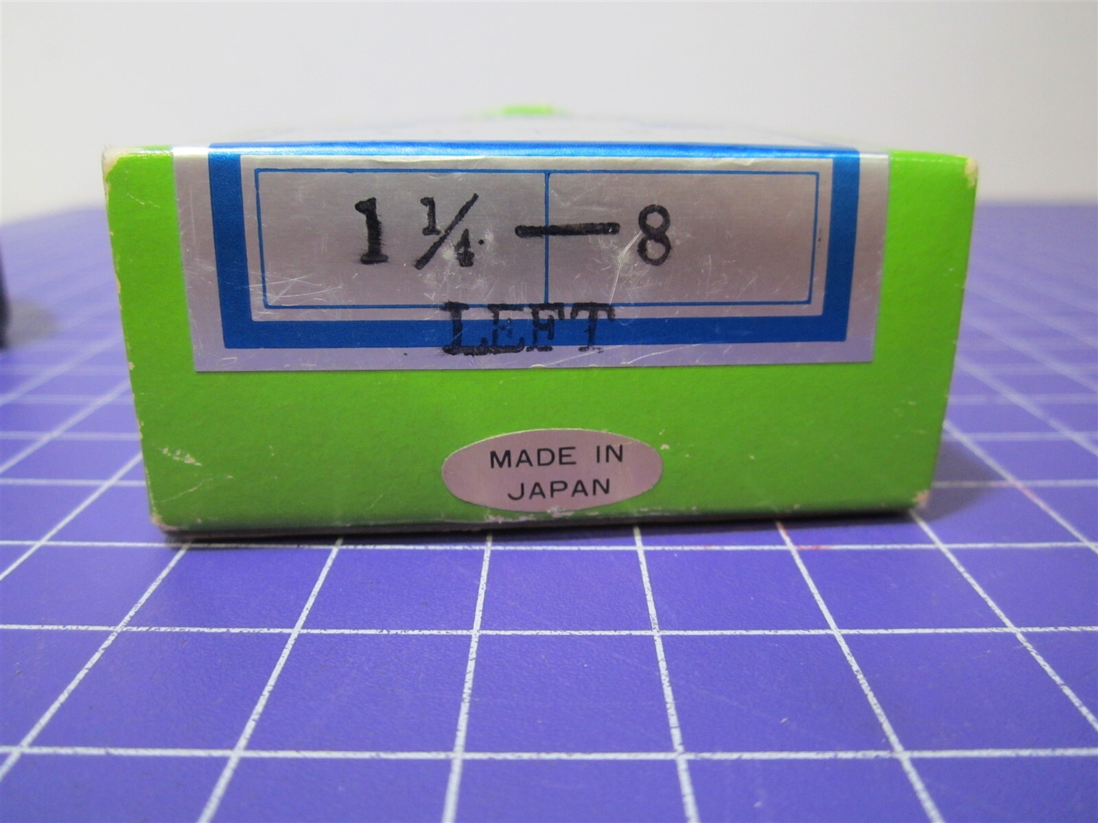 1-1/4-8 LH Hexagon Rethreading Die New