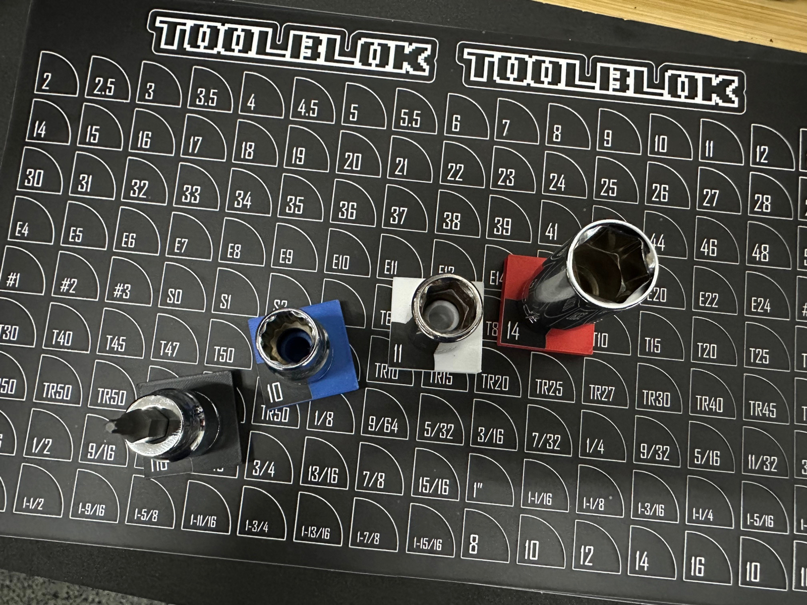 ToolBlok Socket Blok Labels