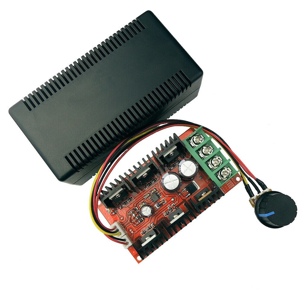 12V 24V 48V PWM DC Motor Speed Controller Adjustable Variable Switch HHO Driver