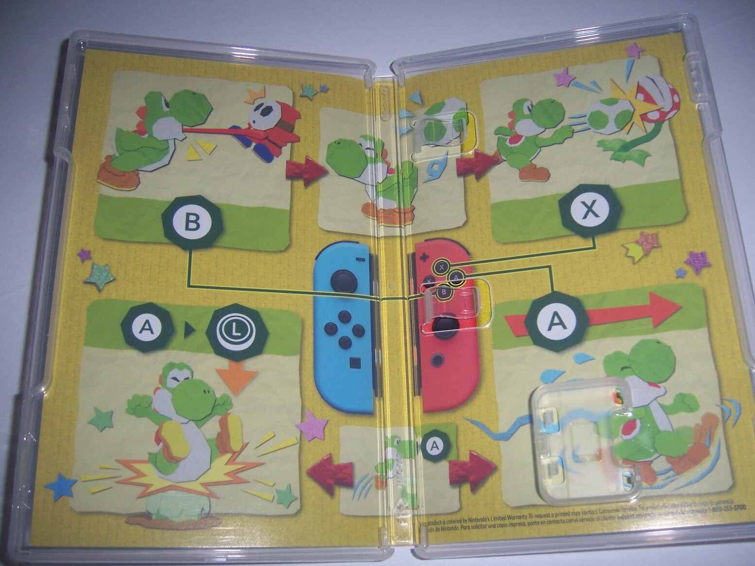 Original Box Case Replacement Nintendo Switch Yoshi's Crafted World