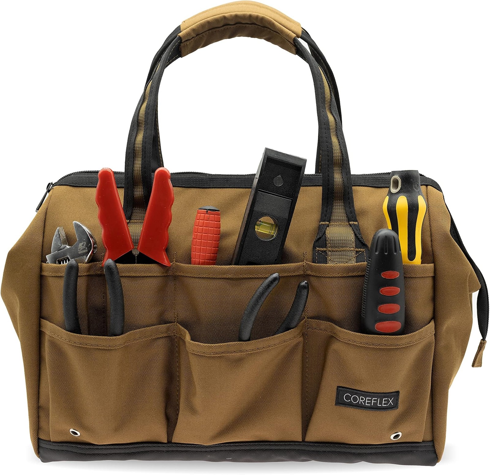 Coreflex 14 inch Wide-Mouth Tool Bag, Gear Bag, Multiple Purpose - for Plumbe...