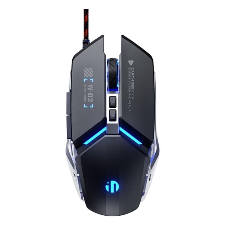 Inphic W-02 Wired Gaming Mouse USB Macro Programmable RGB Light