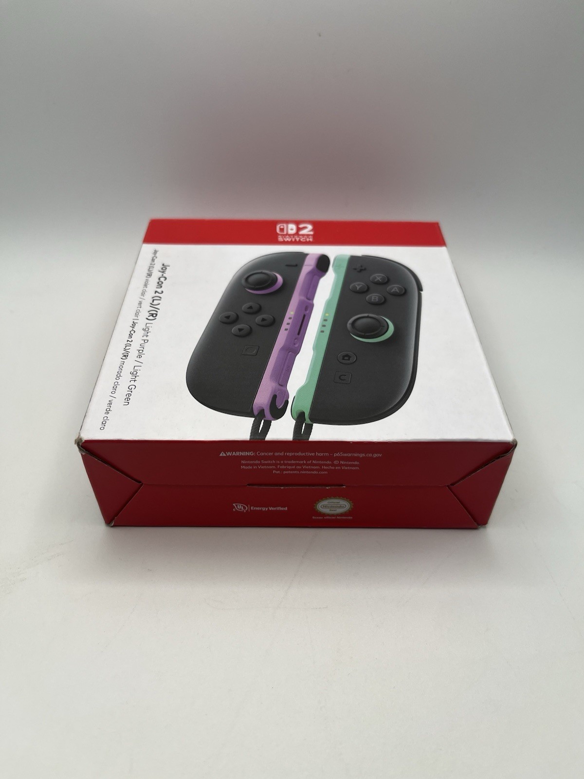 Switch 2 Accessory: Controller - Nintendo JOY - CON - Light Purple/Light Green