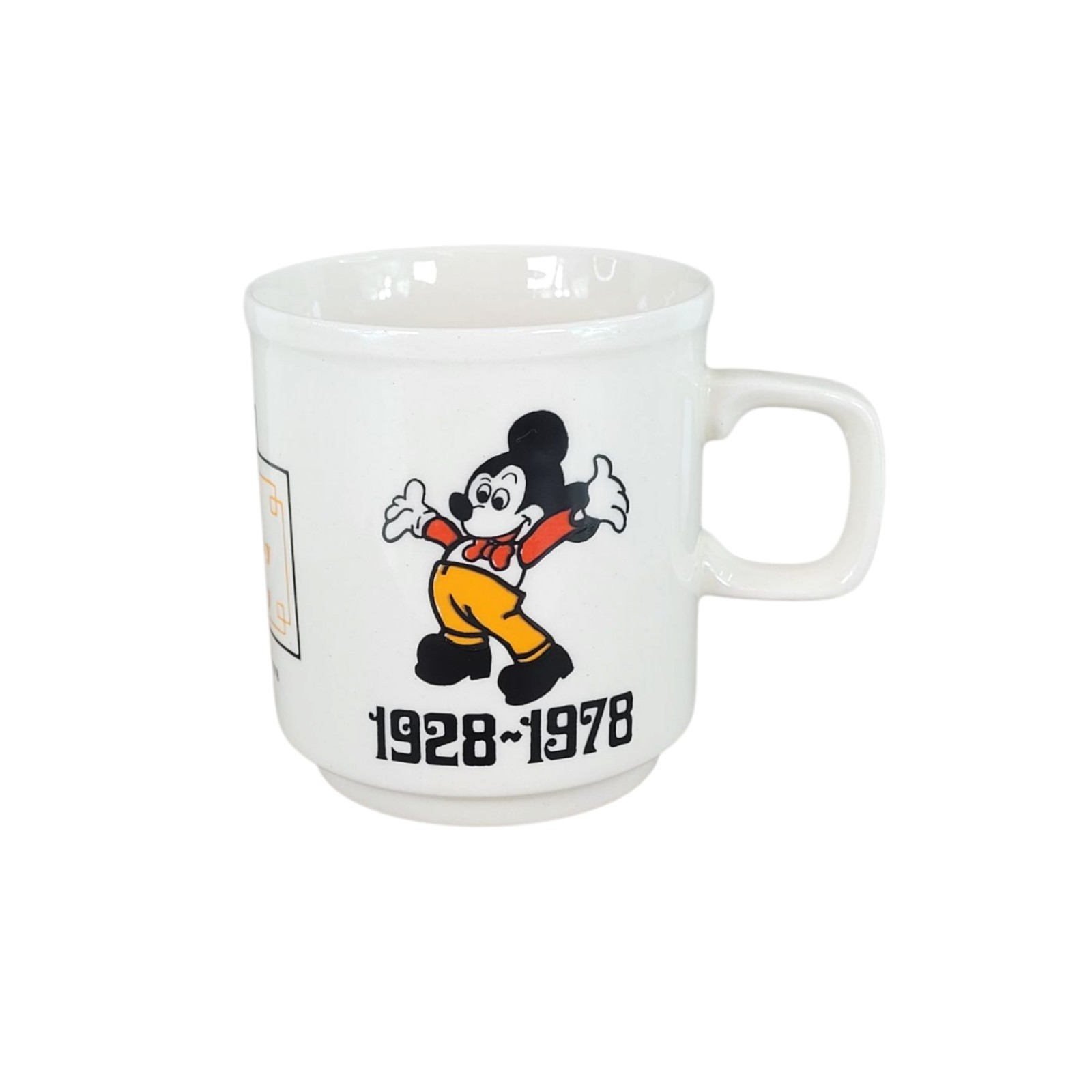 Vintage Walt Disney 50th Birthday 1928- 978 Mickey Mouse Mug - Made in Ireland