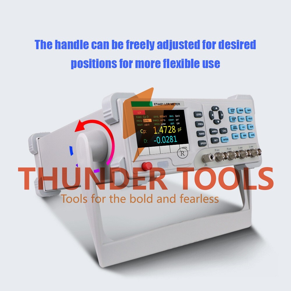 Thunder Tools Benchtop Digital LCR Meter 100Hz-10KHz High Precision