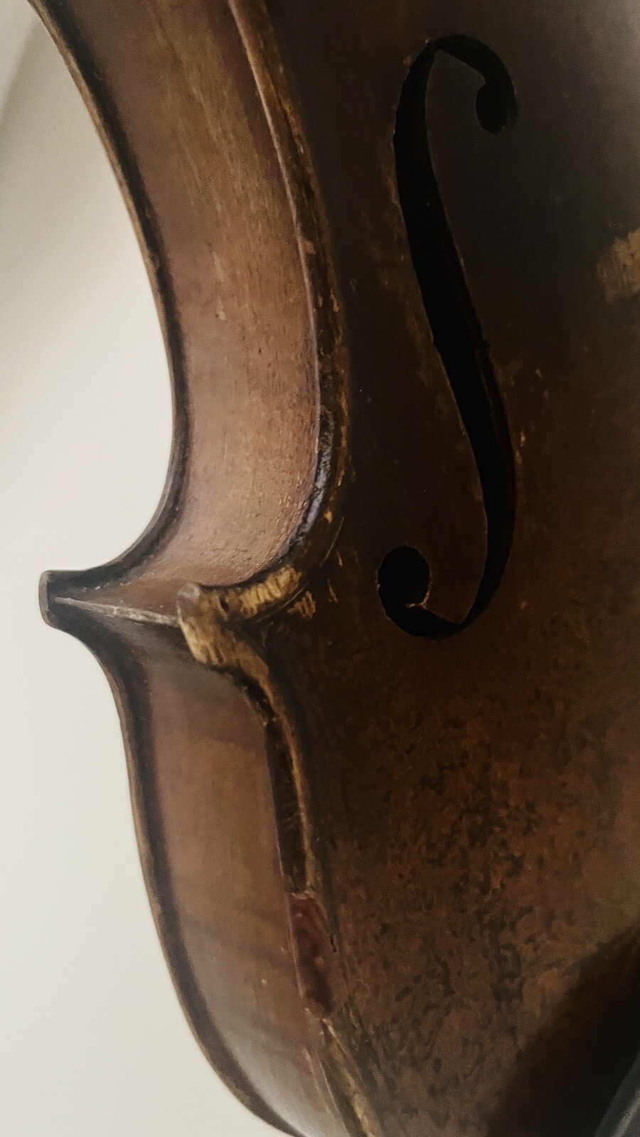 Old Violin Labeled Carl Vulzar