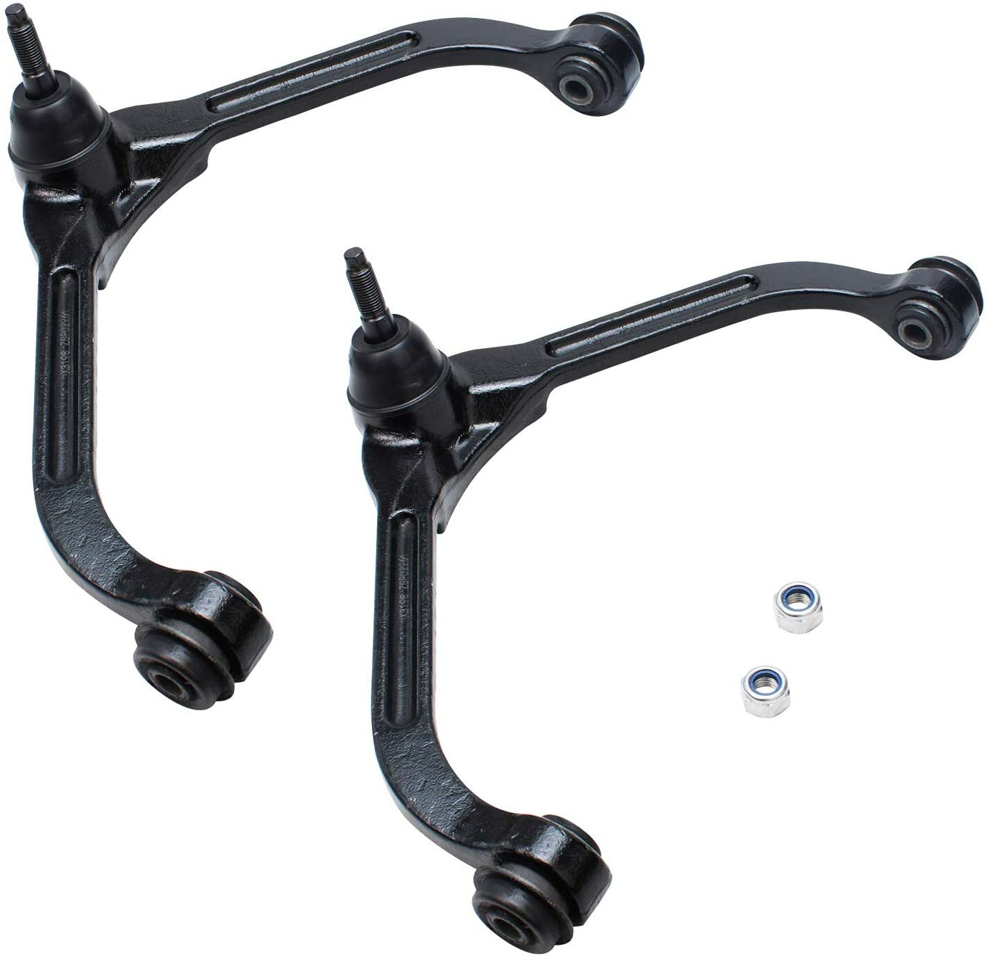 4pc Front Upper Control Arms & Lower Ball Joints for 2005 2006 2007 Jeep Liberty