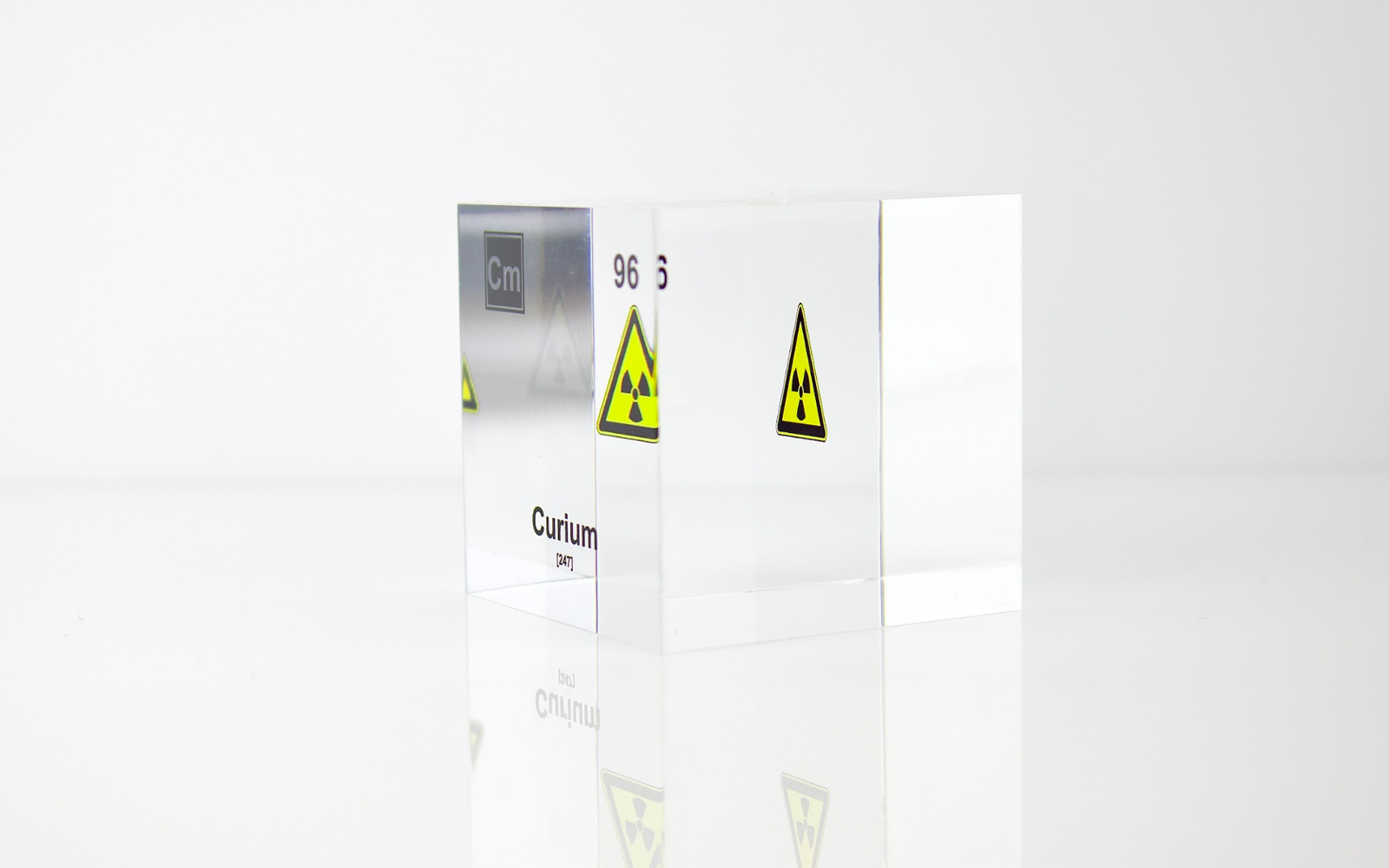 Curium Element Cube