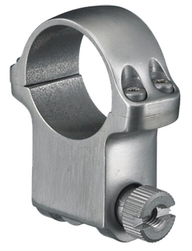 Ruger 6K Scope Ring Silver 1" Extra High 90284 - 1 pc